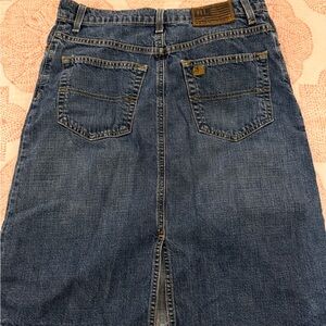 Blue Jean Skirt